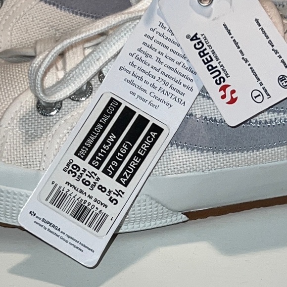 Superga 2953 Swallow Tail canvas sneaker - Picture 10 of 14